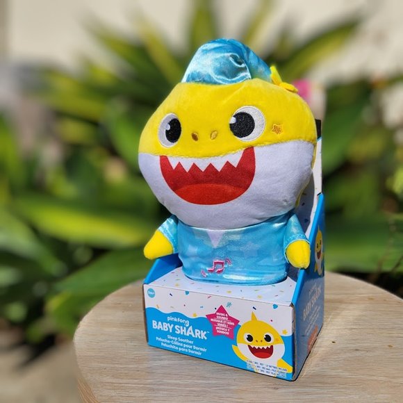 NEW Baby Shark Sleep Soother Baby Toy Sleep Toy White noise machine plush plushi - Picture 15 of 16